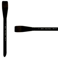 Silver Brush Black Velvet® Watercolor Brush Series 3008S Flat 1