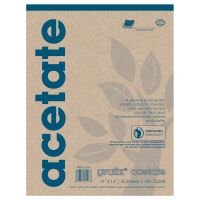 Grafix Biodegradable Clear Acetate .005 Pad, 11