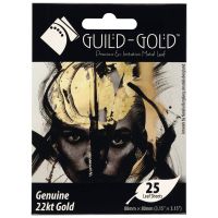 Guild-Gold 22kt Gold Leaf 25 Leaves