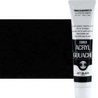 Turner Artist Acryl Gouache - Jet Black, 100ml