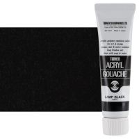 Turner Artist Acryl Gouache - Lamp Black, 40ml