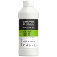 Liquitex Acrylic Fluid Mediums - Matte, 16oz