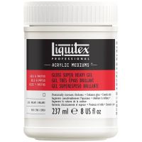 Liquitex Acrylic Gel Medium - Super Heavy Gloss, 8 oz