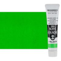 Turner Acryl Gouache Artist Acrylics - Luminescent Green, 20ml