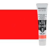 Turner Artist Acryl Gouache - Luminescent Red, 20ml