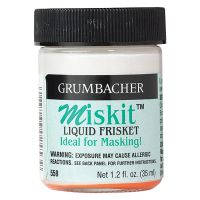 Grumbacher Miskit Liquid Frisket - 1.2oz (35ml) Jar