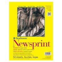 Strathmore 300 Series Newsprint Pad Rough 9