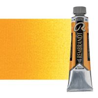 Rembrandt Extra-Fine Artists' Oil Paint - Permanent Yellow Deep, 40ml Tube