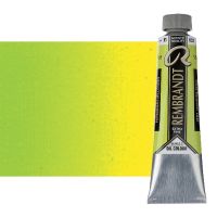Rembrandt Extra-Fine Artists' Oil Paint - Permanent Yellow Green, 40ml Tube