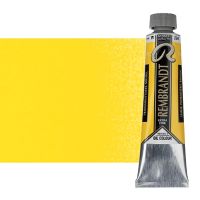 Rembrandt Extra-Fine Artists' Oil Paint - Permanent Yellow Medium, 40ml Tube
