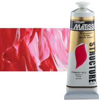 Matisse Structure Acrylic Colors Primary Red 75 ml