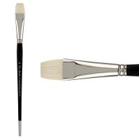 Creative Mark Pro-Stroke Premium White Hog Brush, Bright #12