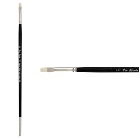 Creative Mark Pro-Stroke Premium White Hog Brush, Filbert #2