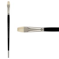 Creative Mark Pro-Stroke Premium White Hog Brush, Bright #8