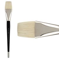 Creative Mark Pro-Stroke Premium White Hog Brush, Flat #20