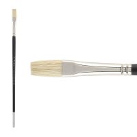 Creative Mark Pro-Stroke Premium White Hog Brush, Flat #6