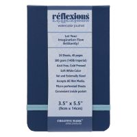 Reflexions Watercolor Journal 3.54X5.51In 140lb. Cold Press 48 Pages