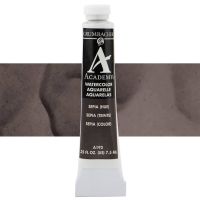 Grumbacher Academy Watercolor, Sepia Hue - 7.5 ml Tube