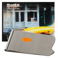 SoHo Urban Artist Grey Toned Disposable Palette Pad 12x16