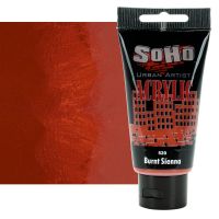 SoHo Urban Artists Heavy Body Acrylic - Burnt Sienna, 75ml