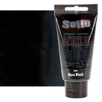 SoHo Urban Artists Heavy Body Acrylic - Mars Black, 75ml