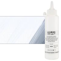 LUKAS Cryl Liquid Acrylic - Titanium White, 250ml Bottle