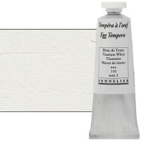 Sennelier Egg Tempera - Titanium White, 34ml Tube