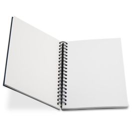 Drawing Pad: White Horse Sketchbook 100 Blank Pages Extra large by Easy Art