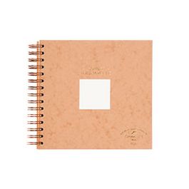 Charvin Spiral Watercolor Book 7.75x7.75" - Tobacco | Jerry’s Artarama