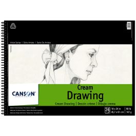 Canson Pad Classic Drawing 18x24" - Cream | Jerry's Artarama