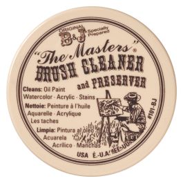 General Pencil 103-BJ The Masters Brush Cleaner and Preserver Tub, 24-Ounce