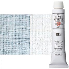 Holbein Extra-Fine Artists' Oil Color 110 ml Tube - Silver White