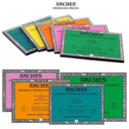 Arches Watercolor Block 140lb Rough 7.9 x 7.9 - 3700417114518