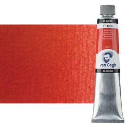 Van Gogh Oil Color, 200ml Azo Red Light Tube | Jerry's Artarama