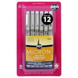 Micron Pennen Marcador Rotulador Sakura Pigma Micron Negro 08 | Meses Sin Interés Pigment Inkt Pennen
