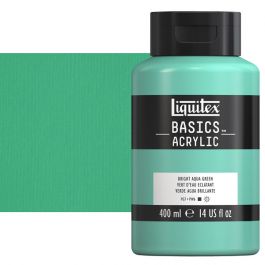 Liquitex Basics Acrylic Paint - Bright Aqua Green, 4oz Tube