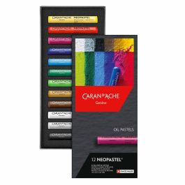 Caran d'Ache NeoPastels Set of 12, Assorted Colors | Jerry's Artarama
