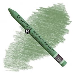 絵画 NEOCOLOR II Wax Pastels chrome-oxide-green-bx10-caran-