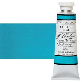 Williamsburg Colore A Olio – Cobalto Teal Greenish (Verde Acqua) – Tubo Da 37ml