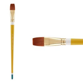 Royal Brush Big Kids Choice WISP Pinsel-Set – 3 Stück, Golden Taklon Haare, Acryl-Griff