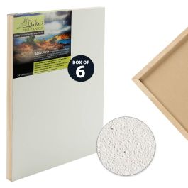 Da Vinci Pro Medium Textured Panel 6"x12", 1-5/8" Deep (Box Of 6) | Jerry's Artarama