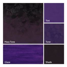 Tusc & Pine Artist Oil Color - Dioxazine Purple, 150ml Tube