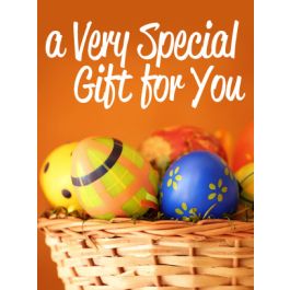 Easter Art eGift Card - Easter Egss in Basket - electronic gift card ...