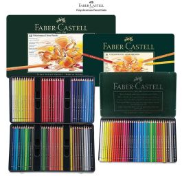 Faber Castell Colored Pencils Super Soft, Set of 100, Round Water Soluble  Pencil