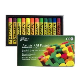 Mungyo Oil Pastels 12 Colors 11 x 70 mm 11 x 70 mm Fluorescent/assorties 