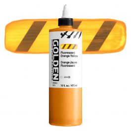 Golden High Flow Acrylfarbe – 30 Ml (1 Unze) In Neon-Orange, Ideal Für Feinarbeiten & Kalligrafie