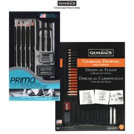 General's Charcoal Drawing Pencils - 6 Piece Set