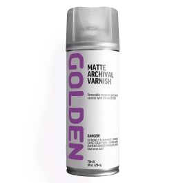 GOLDEN Acrylic MSA Archival Varnish Spray, Matte 10oz | Jerry's