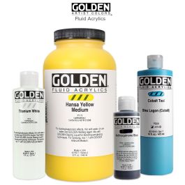 Golden Fluid Acrylic Paint at New River Art and Fiber