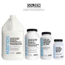 Color Pouring Medium Gloss Set (Golden Acrylic Mediums) – Alabama